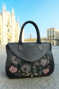 a black color Womira bag